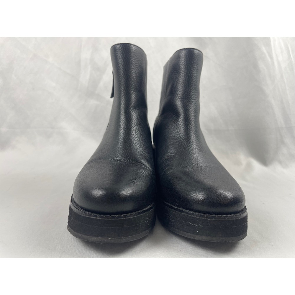 Cole Haan Zerogrand Womens 9B Black Leather Wedge Side Zip Ankle Booties W28705 - Picture 11 of 11